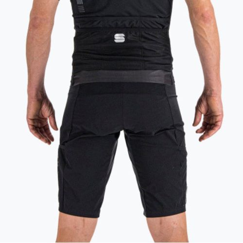 Spodenki rowerowe męskie Sportful Supergiara Overshort black