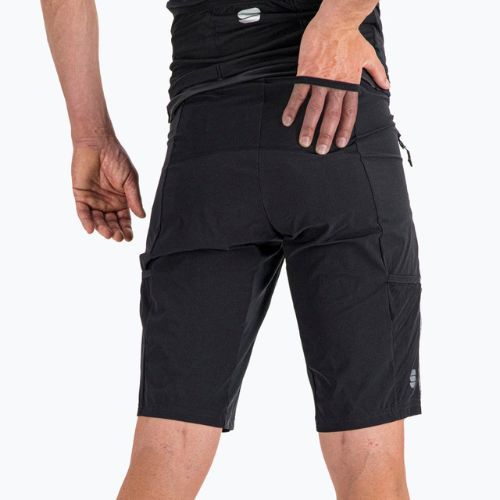 Spodenki rowerowe męskie Sportful Supergiara Overshort black