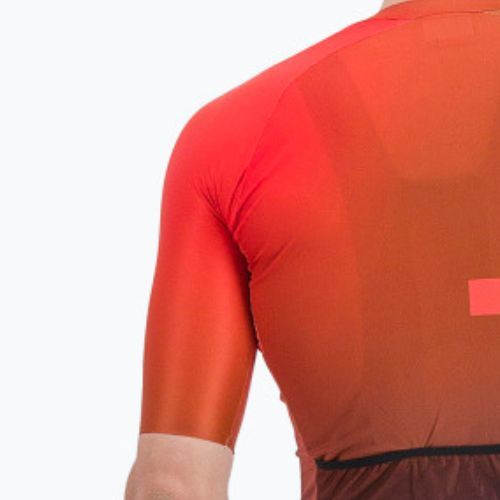 Koszulka rowerowa męska Sportful Bomber cayenna red/pompelmo