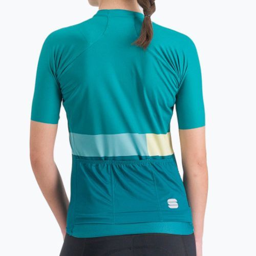 Koszulka rowerowa damska Sportful Snap shade spruce/light green