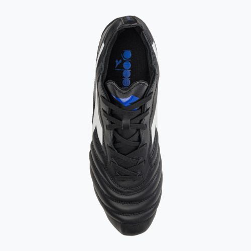 Buty piłkarskie męskie Diadora Brasil Elite 2 LT LP12 czarno-białe DD-101.179061-D0214-40