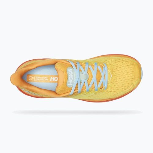 Buty do biegania męskie HOKA Clifton 8 radiant yellow/maize