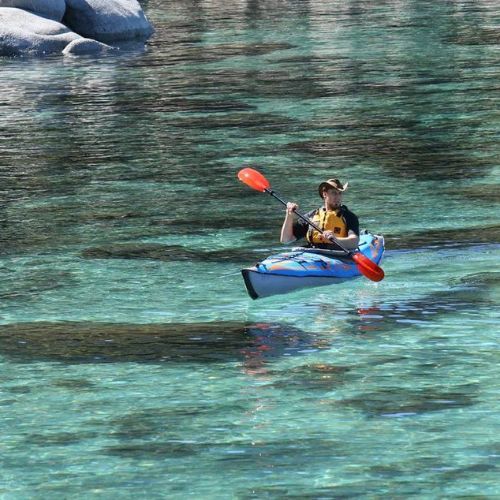 Kajak pompowany 1-osobowy Advanced Elements AdvancedFrame Expedition TM Elite 318 cm ocean blue