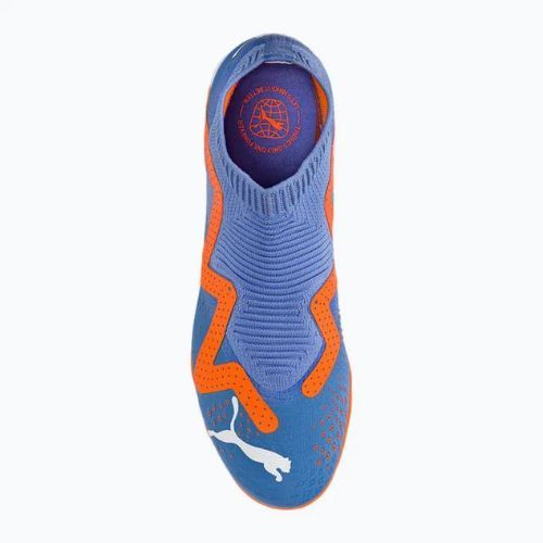 Buty piłkarskie męskie PUMA Future Match+ LL TT blue glimmer/puma white/ultra orange