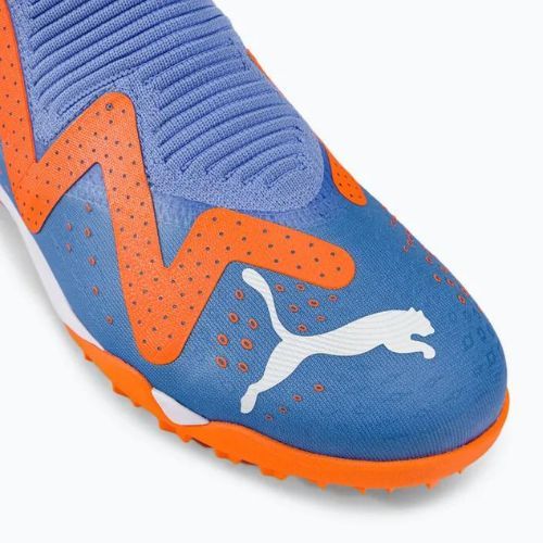 Buty piłkarskie męskie PUMA Future Match+ LL TT blue glimmer/puma white/ultra orange