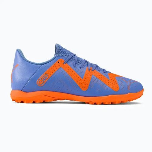 Buty piłkarskie męskie PUMA Future Play TT blue glimmer/puma white/ultra orange