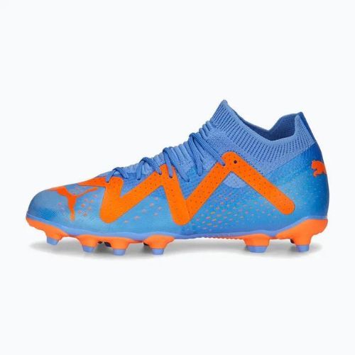 Buty piłkarskie dziecięce PUMA Future Match FG/AG blue glimmer/puma white/ultra orange