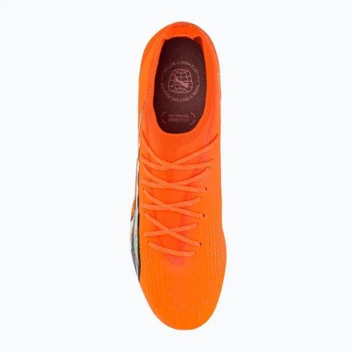 Buty piłkarskie męskie PUMA Ultra Ultimate MXSG ultra orange/puma white/blue glimmer