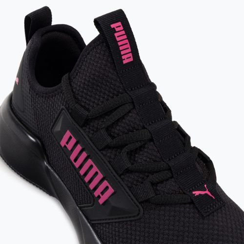 Buty do biegania damskie PUMA Retaliate Mesh puma black/orchid shadow