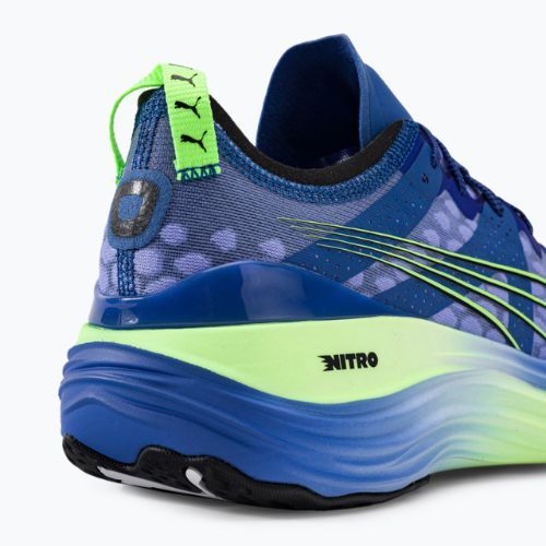 Buty do biegania męskie PUMA ForeverRun Nitro royal sapphire/fizzy lime
