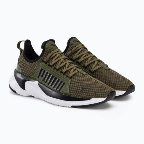 Buty męskie PUMA Softride Premier Slip On Tiger Camo green moss/puma black