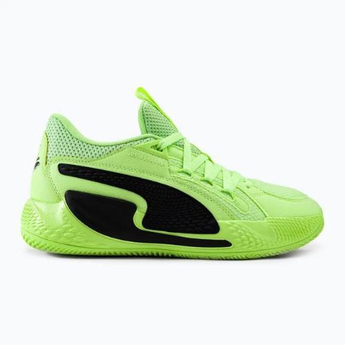 Buty do koszykówki męskie PUMA Court Rider Chaos fizzy lime/puma black