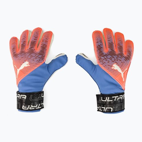 Rękawice bramkarskie PUMA Ultra Protect 3 RC ultra orange/blue glimmer