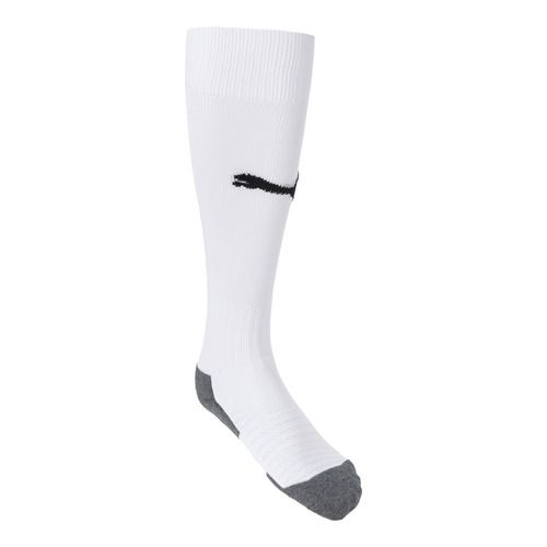 Getry piłkarskie dziecięce PUMA Team Liga Core puma white/puma black