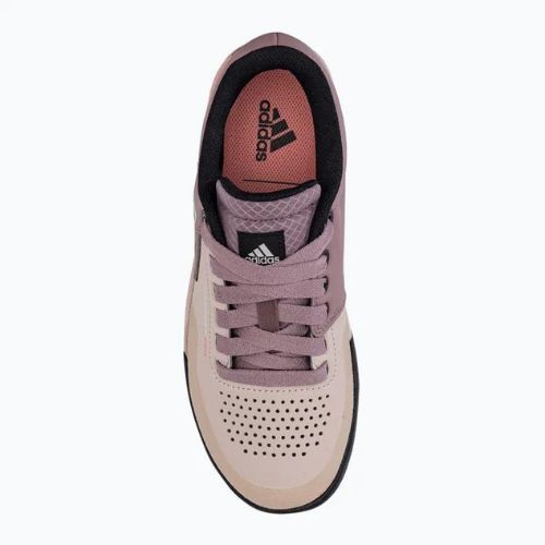 Buty rowerowe platformy damskie adidas FIVE TEN Freerider Pro wobder taupe/grey/acid orange