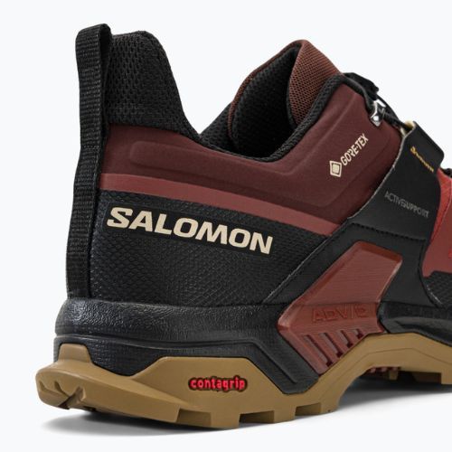 Buty trekkingowe męskie Salomon X Ultra 4 GTX burnt henna/black/dul