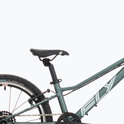 Rower dziecięcy Superior F.L.Y. 20 VB 2022 matte trooper green/hologram chrome