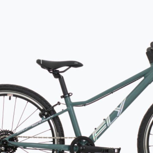 Rower dziecięcy Superior F.L.Y. 24 VB 2022 matte trooper green/hologram chrome