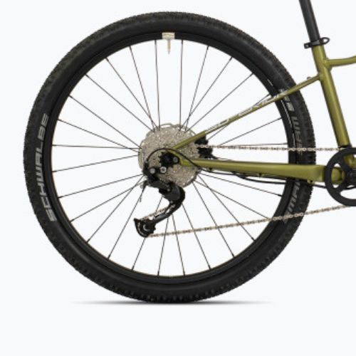 Rower młodzieżowy Superior F.L.Y. 27 2022 matte olive metallic/hologram chrome