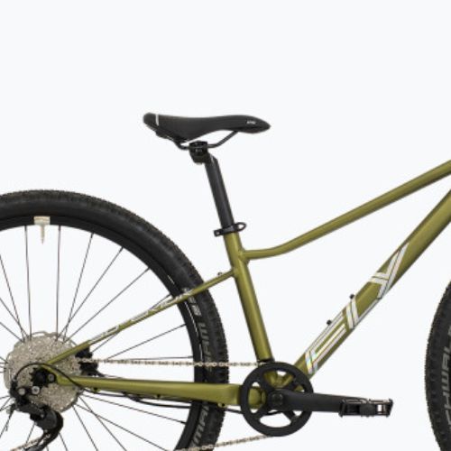 Rower młodzieżowy Superior F.L.Y. 27 2022 matte olive metallic/hologram chrome