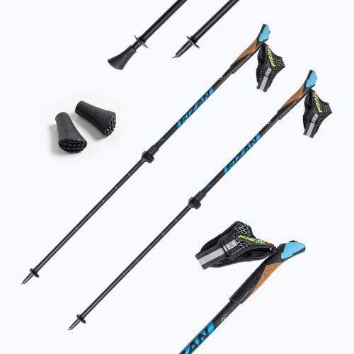 Kije nordic walking Fizan Revolution + Bag blue