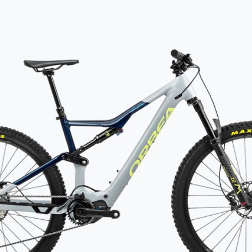 Rower elektryczny Orbea Rise H30 540Wh 2022 iceberg grey/moondust blue
