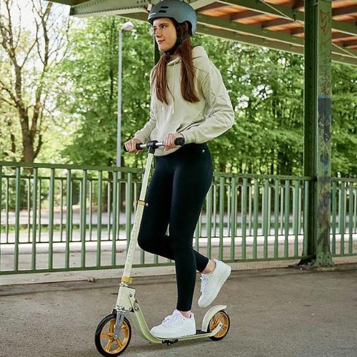 Hulajnoga miejska Hudora Bigwheel 215 beżowa 14127