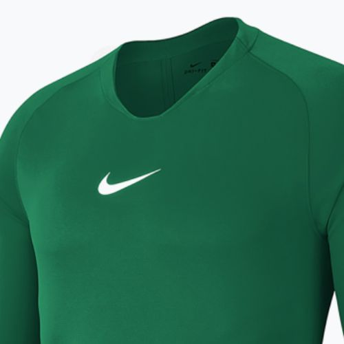 Longsleeve termoaktywny dziecięcy Nike Dri-FIT Park First Layer pine green/white