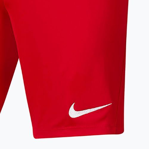 Spodenki piłkarskie dziecięce Nike Dri-FIT Park III Knit Short Jr university red/white