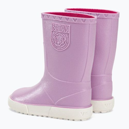 Kalosze dziecięce BOATILUS Nautic Kids lilac/white