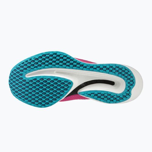 Buty do biegania damskie Mizuno Wave Rebellion Pro biało-różowe J1GD231721