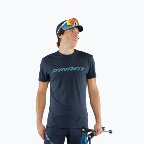 Koszulka trekkingowa męska DYNAFIT Traverse 2 blueberry