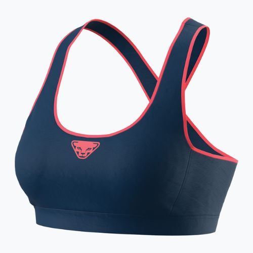 Biustonosz treningowy DYNAFIT Alpine Bra poseidon fluo coral