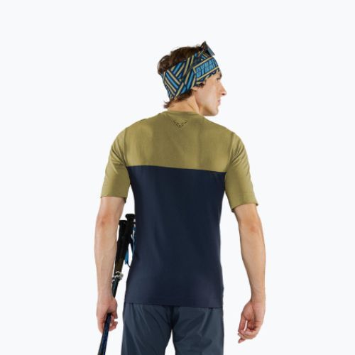 Koszulka trekkingowa męska DYNAFIT Traverse S-Tech blueberry army