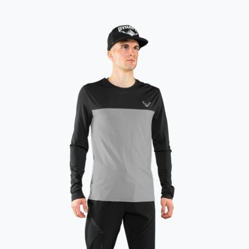 Longsleeve trekkingowy męski DYNAFIT Traverse S-Tech black out alloy