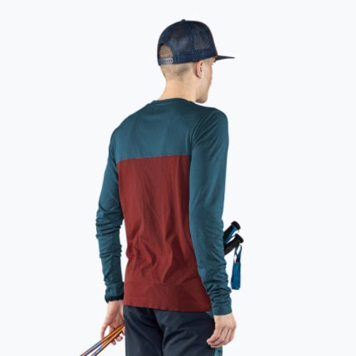 Longsleeve trekkingowy męski DYNAFIT Traverse S-Tech syrah