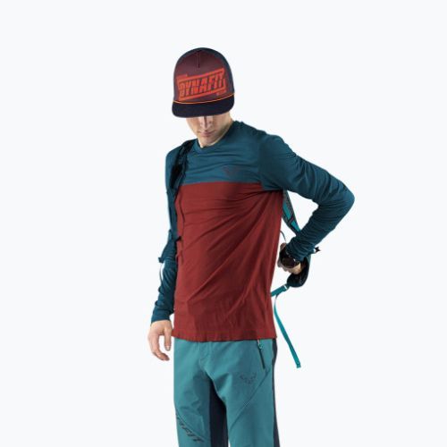 Longsleeve trekkingowy męski DYNAFIT Traverse S-Tech syrah