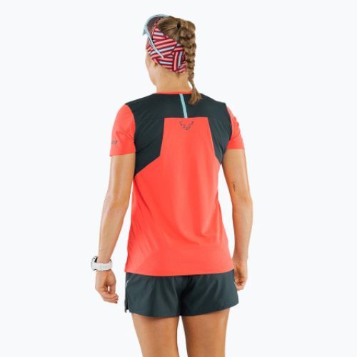 Koszulka do biegania damska DYNAFIT Sky hot coral