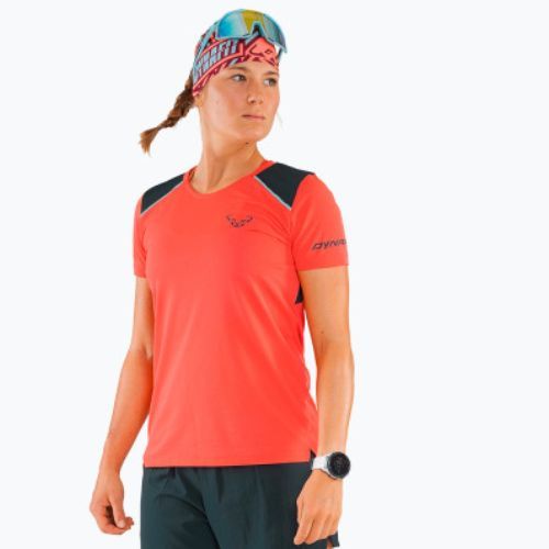 Koszulka do biegania damska DYNAFIT Sky hot coral