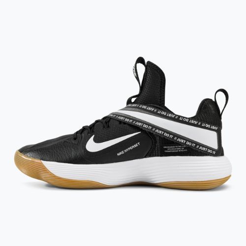 Buty do siatkówki Nike React Hyperset black/white/gum light brown