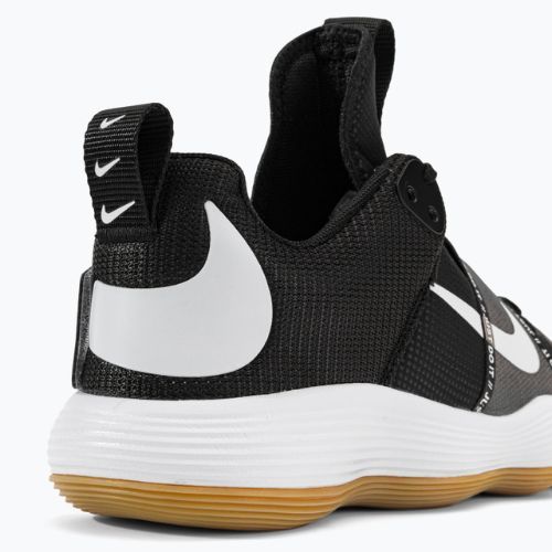 Buty do siatkówki Nike React Hyperset black/white/gum light brown