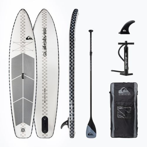 Zestaw deska SUP pompowana Quiksilver iSUP Racing Drift 11'6" grey