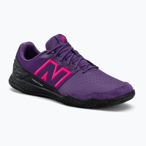 Buty piłkarskie męskie New Balance Audazo V6 Command IN prism purple