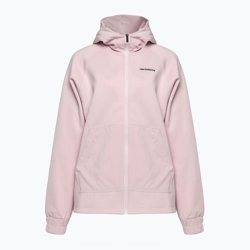 Kurtka damska New Balance Achiever Tech Fleece stone pink