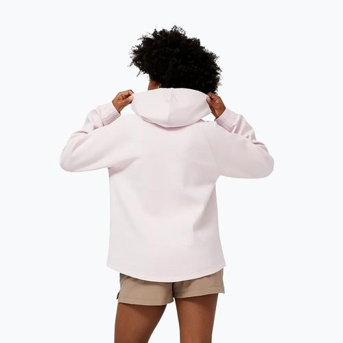 Kurtka damska New Balance Achiever Tech Fleece stone pink