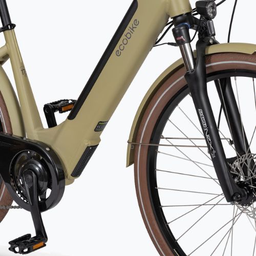 Rower elektryczny EcoBike X-City 36V 13Ah 468Wh Greenway cappuccino