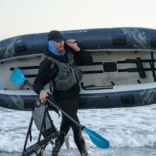 Kajak pompowany 2-osobowy Aquaglide Blackfoot Angler 130 396 cm