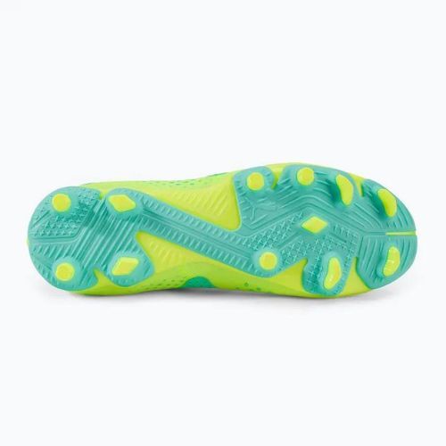 Buty piłkarskie dziecięce PUMA Future Match FG/AG fast yellow/puma black/electric peppermint