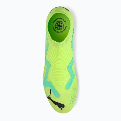 Buty piłkarskie męskie PUMA Future Match+ LL FG/AG fast yellow/puma black/electric peppermint