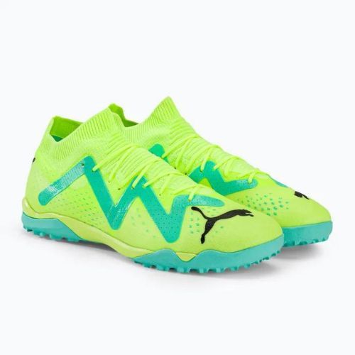 Buty piłkarskie męskie PUMA Future Match TT fast yellow/puma black/electric peppermint